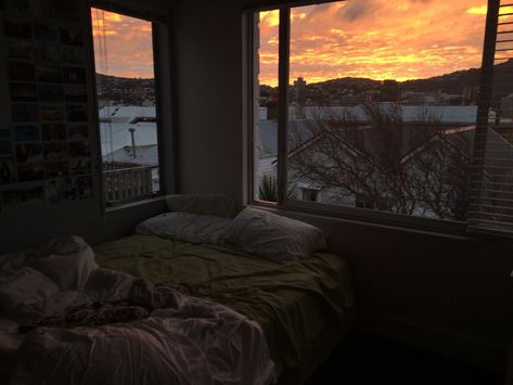 Feels Like Home, Cozy Aesthetic, Redecorate Bedroom, Dreamy Room, Window View, Dream Room Inspiration, Dream Apartment, Room Setup, Night Aesthetic