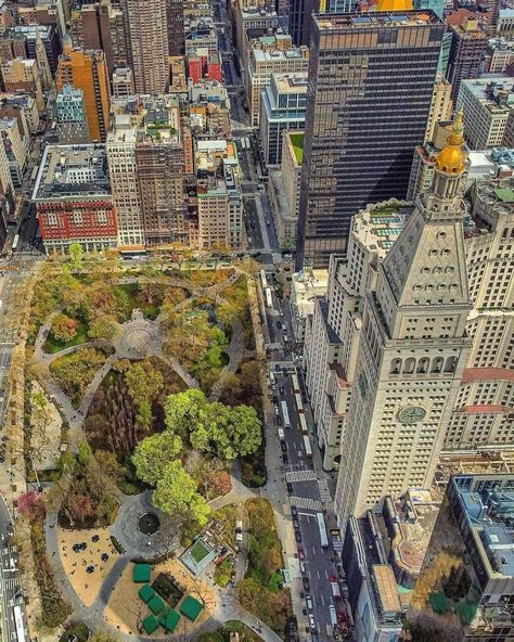 Madison Square Park, Madison Square, City Photo, North America, York City, New York City, Places To Visit, New York, Square