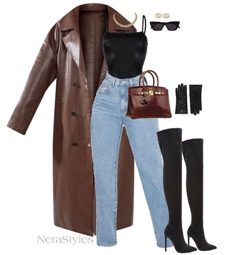 Brown Outfits For Black Women Winter, High Fashion Winter Outfits, Fashion Outfits Fall, Fashion Winter Outfits, Cold Fashion, Classy Winter Outfits, Casual Outfit Inspiration, Outfit Inspiration Fall, Outfits Fall