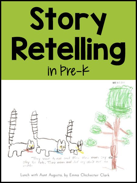 Story Retelling - PreKinders Planning And Recall Ideas Preschool, Preschool Families Activities, Story Worksheet, Creative Curriculum Preschool, Retelling Activities, Story Retelling, Prek Literacy, Early Childhood Literacy, Christian Preschool