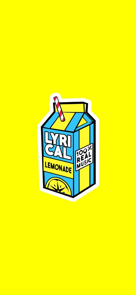 Lyrical Lemonade Logo, Lyrical Lemonade Wallpaper, Lemonade Logo, Summer Smash, Lyrical Lemonade, Tupac Makaveli, Iphone Backgrounds, Best Youtubers, Think Of Me