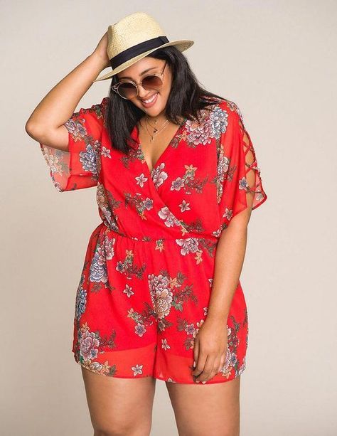 11 Plus Size Summer Outfits You Can Rock – Society19 Black Jeans Outfit Ideas, Romper Summer, Pattern Outfits, Jeans Outfit Ideas, Plus Size Summer Outfits, Look Plus Size, Acrylic Nail Ideas, Plus Size Summer Outfit, Black Jeans Outfit