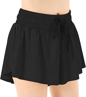 QooNoo Girls Butterfly Shorts with Pocket Flowy Athletic Shorts High Waist Preppy Running Shorts for Kids Teen Flowy Athletic Shorts, Preppy Running, Butterfly Shorts, Shorts For Kids, Active Workout, Flowy Shorts, Cute Butterfly, Active Shorts, Running Shorts