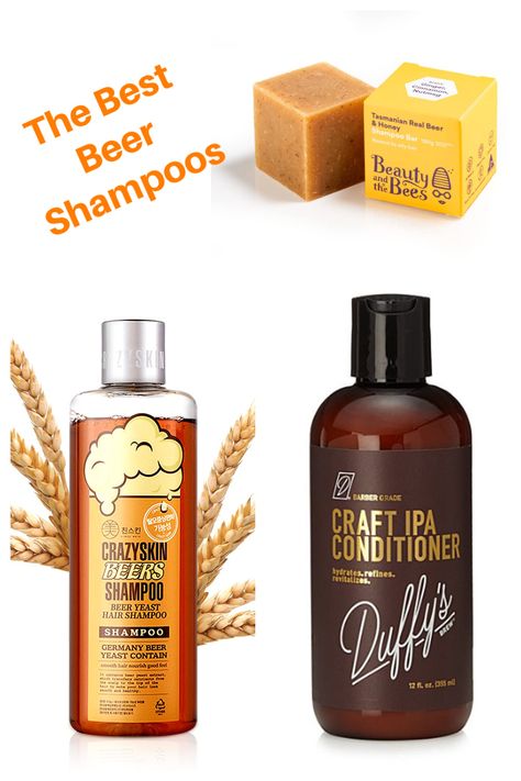 Shampoo Bottle Diy, Beer Benefits, Best Shampoo Bars, Beer Shampoo, Beer For Hair, Beer Goggles, Honey Shampoo, Shampoo Recipe, Homemade Beer