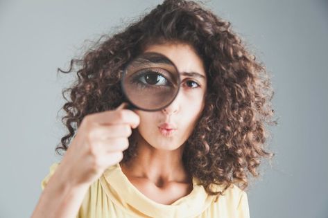 Woman hand magnifier in eye | Premium Photo #Freepik #photo #looking-glass #magnifying-lens #lupa #background-hand Magnifying Lens, Woman Hand, Photo Woman, Magnifying Glass, Premium Photo, Stock Photos, Makeup, Glass, Make Up