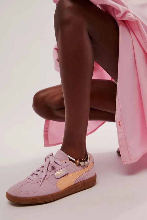 Puma Palermo Sneakers | Free People Puma Palermo Outfit, Palermo Outfit, Lavender Outfit, King Shoes, Puma Palermo, Lime Salmon, Shopping Wishlist, Boho Clothing, Palermo