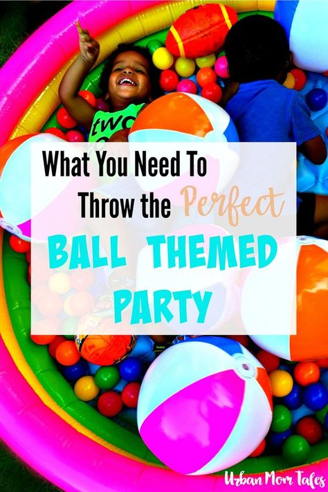 Ball Pit Themed Birthday Party, Ball Birthday Party Theme, Ball Themed Second Birthday, Having A Ball Birthday Theme, Turning Two Is A Ball Party, Its A Ball To Be Two Party, It’s A Ball To Be Two, Let’s Have A Ball Birthday Party, Ball Themed Birthday Party Boys