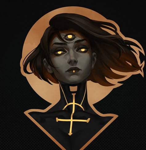 ArtStation - The third eye Third Eye Concept Art, Third Eye Character Art, Three Eyed Character, Black Eyes Character Design, Triclops Character Design, 4 Eyed Character, 3 Eyed Character Design, Astral Character, Three Eyes Character