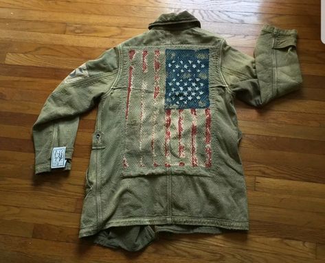 Kapital Kountry, Back Bone, Military Jacket, Palace, Denim Jacket, Ralph Lauren, Japan, Quick Saves, Clothes