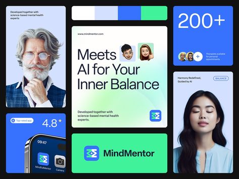 MindMentor Branding by Halo Branding for HALO LAB on Dribbble Rollup Design, Science Images, Startup Branding, Logo Project, Social Media Design Graphics, Ad Design, Branding Inspiration, Presentation Design, Ux Design