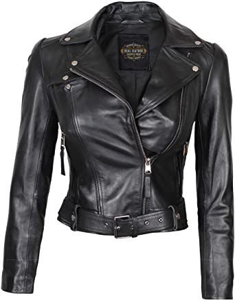 Black Biker Jacket, Shearling Jacket Women, Leather Jacket Women, Womens Black Leather Jacket, Best Leather Jackets, Black Moto Jacket, Lambskin Leather Jacket, Real Leather Jacket, Genuine Leather Jackets