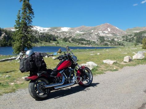 Beartooth Pass | Route Ref. #35036 | Motorcycle Roads Bear Tooth Pass Montana, Pass Photo, Rails To Trails Bike Rides U.s. States, Mountain Pass, Yellowstone Park, Wyoming, Montana, Tourism, Motorcycles