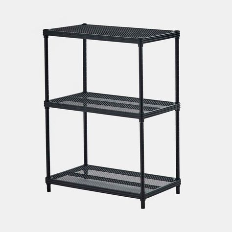 Dorm Room Furniture - Dorm Furniture - Apartment Furniture | Dormify Mesh Shelves, Expanded Metal Mesh, Standing Shelf, Dorm Storage, Heavy Duty Shelving, Wire Shelves, Wire Shelving Units, Garage Accessories, Storage Shelving