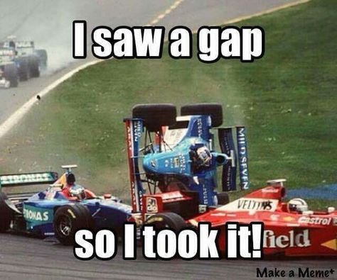 . F1 Moments, Funny F1, Racing Quotes, Car Jokes, F1 Memes, Formula 1 Car Racing, Funny Comic Strips, Formula Racing, A Meme