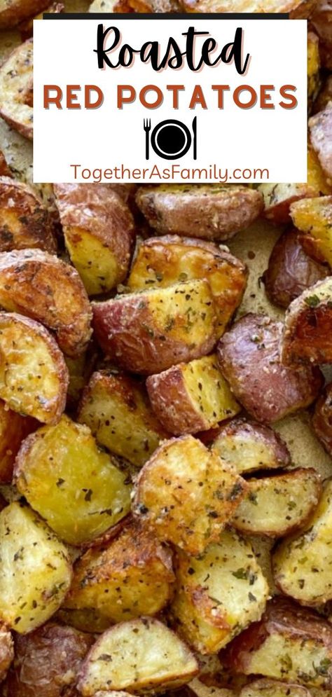 Cooking Red Potatoes, Side Dishes For Salmon, Burger Side Dishes, Red Potato Recipes, Red Potato, Steak Side Dishes, Roasted Red Potatoes, Roasted Potato Recipes, Vegetable Side Dishes Recipes