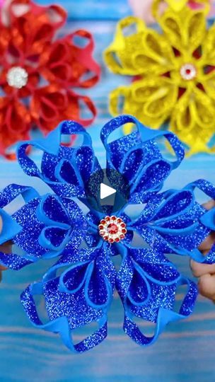 26K views · 155 reactions | Beautiful Snowflake Making With Glitter Foam Sheet🎄Hanmade Christmas Ornaments #shorts #reelsvideo #christmas #ChristmasDecor #diy #crafts | Creative Art & Craft Ideas Foam Sheet Crafts, Foam Sheets, Creative Art, Advent, Glitter, Christmas Decorations, Arts And Crafts, Christmas Ornaments, Christmas