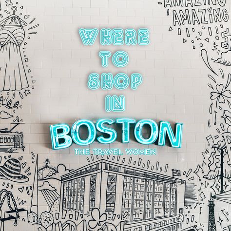 Our Boston expert offers tips on some of the best places to shop in Boston! Boston 2023, Boston Shopping, Boston Trip, Boston Vacation, Quincy Market, Vacation 2023, Massachusetts Travel, Newbury Street, Best Places To Shop