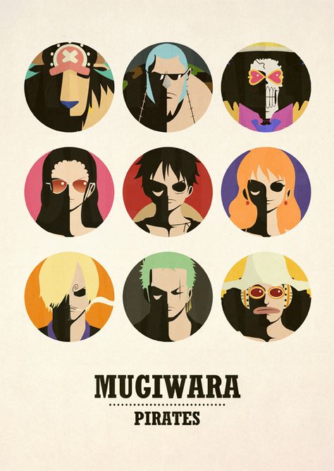 One Piece Minimalist Poster: Mugiwara Pirates v2 by MinimallyOnePiece Nami Zoro, Zoro Luffy, One Piece Crew, One Piece Wallpaper Iphone, One Piece Drawing, One Piece Images, One Piece Pictures, One Piece Fanart, Manga Anime One Piece