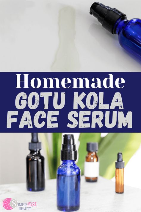 Do you need a new anti-aging serum? You can make your own DIY anti-aging serum using Gotu kola! Gotu kola is a wonderful, natural, herbal ingredient that can help reduce signs of aging. Making a homemade facial serum is easy and you can make one with all-natural ingredients. Reduce the appearance of fine lines and wrinkles, dark spots, and more with this DIY serum. You can also stimulate collagen production so your skin will always look youthful and healthy! Facial Oil Recipe, Diy Vitamin C Serum, Essential Oil Perfumes Recipes, Homemade Facial, Diy Eye Cream, Diy Serum, Anti Aging Face Serum, Diy Anti Aging, Natural Face Skin Care