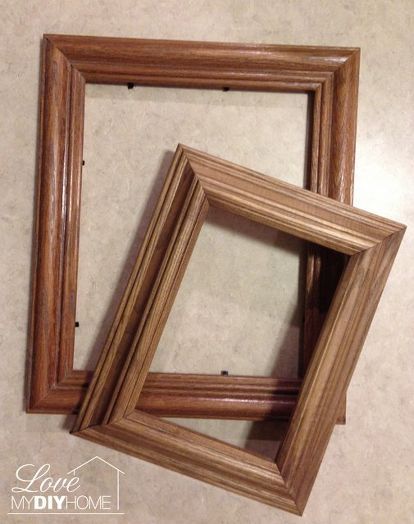 diy chunky photo frame use those old dusty frames, crafts, repurposing upcycling Mother Daughter Projects, Stepping Stones Diy, Picture Frame Crafts, Easy Diy Wreaths, Old Picture Frames, Globe Decor, Diy Plant Stand, Repurposed Items, Strongest Glue