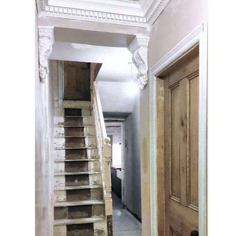 Downstairs Hallway, Forest Gate, Pink Studio, Victorian Renovation, Marble Showers, The Burrow, Downstairs Loo, Victorian Terrace, Sash Windows