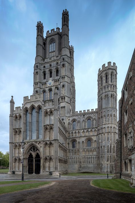 The historic Ely Cathedral in England [OC][5790x8686] #churches #church #history #historic #buildings #architecture Ely Cambridgeshire, Cambridgeshire England, Ripon Cathedral, Peterborough Cathedral, Manchester Cathedral, Worcester Cathedral, Chester Cathedral, Ely Cathedral, Gloucester Cathedral