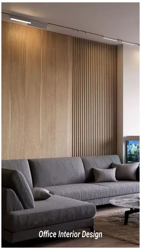 Innovative Workspace Solutions: Modern Office Interior Design Trends Wood Cladding Interior, Wall Behind Sofa, Wall Cladding Interior, Wooden Wall Cladding, Interior Wood Paneling, Timber Wall Panels, Wooden Wall Design, Wooden Cladding, Feature Wall Living Room