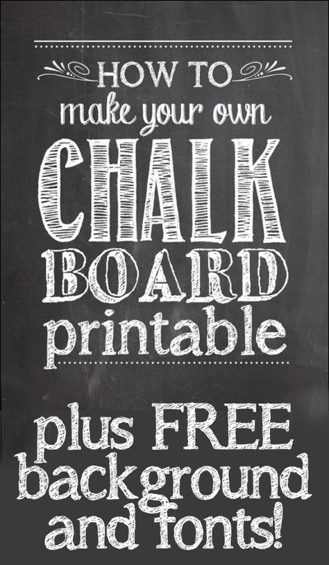 I want to learn how to make my own chalkboard Christmas cards!!! how-to-make-chalkboard-printables-479x600 How To Make Chalkboard, Chalkboard Template, Papan Tulis Kapur, Make A Chalkboard, Chalkboard Printables, Chalkboard Lettering, Drawing Hair, Chalkboard Sign, Chalkboard Paint