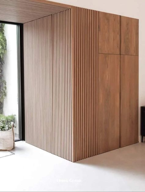 Vstupná Hala, House Inspo, 인테리어 디자인, Interior Design Kitchen, Wooden Walls, Interior Design Bedroom, House Inspiration, Wood Paneling, Door Design