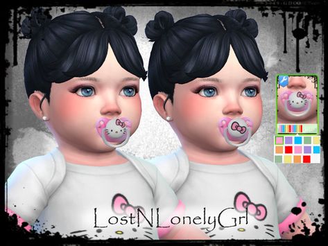 Sims 4 Infant Hello Kitty, Infant Pacifier Sims 4 Cc, Sims 4 Cc Toddler Pacifier, Sims 4 Infant Pacifier, Sims 4 Cc Kids Accessories, Sims 4 Pacifier, Sims 4 Cc Pacifier, Hello Kitty Cc Sims 4, Sims 4 Pacifier Cc