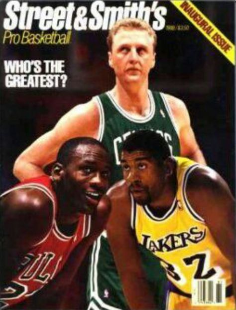 Michael Jordan, Magic Johnson & Larry Bird Larry Legend, Sports Magazine Covers, Mike Jordan, Basketball Shorts Girls, Jordans Retro, Michael Jordan Chicago Bulls, Issue Magazine, Sports Magazine, Jordan Basketball