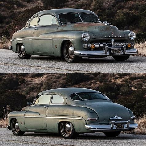 49 Mercury, 1949 Mercury, Hot Rods Cars Muscle, Mercury Cars, Custom Muscle Cars, Best Classic Cars, Car Mods, Hot Rods Cars, Rat Rod