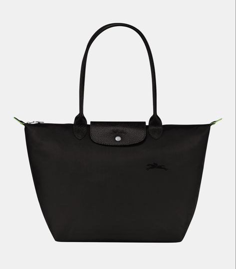 Black Longchamp Bag, Longchamp Le Pliage Green, Longchamp Tote Bag, Uni Bag, Longchamp Tote, Longchamp Bag, Green Tote Bag, Green Tote, Nylon Tote