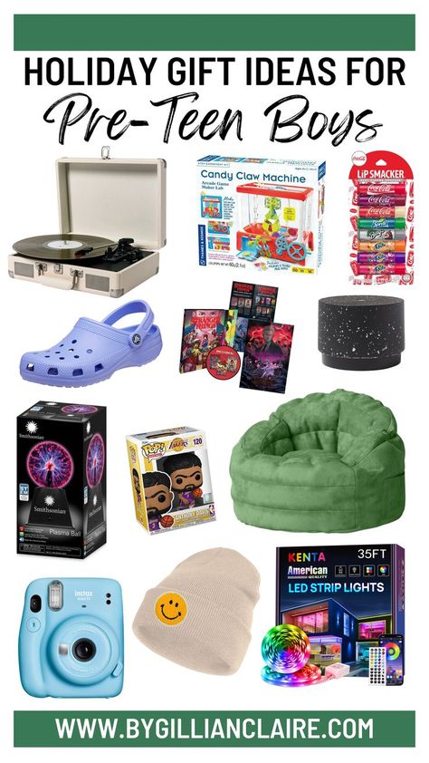 The best gifts for pre-teen boys! Check out my top holiday gifts for pre-teen boys on the blog. Christmas Gift Ideas for Teens | Presents for Pre-Teens Christmas Gift Ideas For Teens, Gift Ideas For Teens, Maker Labs, Teen Presents, Teen Christmas Gifts, Blog Planning, Lip Smackers, Camera Hacks, Blog Tools