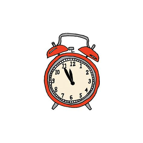 Cute Clock Drawing, Time Drawing Clock, Clock Illustration Art, Alarm Clock Doodle, Alarm Clock Drawing, Alarm Clock Illustration, Alarm Illustration, Clock Doodle, Red Alarm Clock