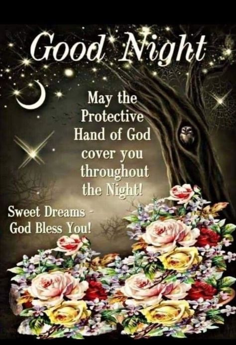 Blessed Night Quotes Beautiful, Good Night God Bless You, Good Night Prayers And Blessings, Goodnight Prayers, Picture Sayings, Goodnight Blessings, Beautiful Goodnight, Cute Good Night Quotes, Goodnight Images