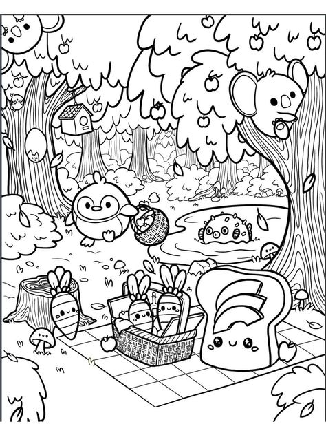 Squishmallows Coloring Pages, Squishmallow Coloring Pages, Grinch Coloring Pages, Forest Coloring Pages, Mickey Mouse Coloring Pages, Bear Coloring Pages, Coloring Page Ideas, Cartoon Coloring Pages, Page Ideas