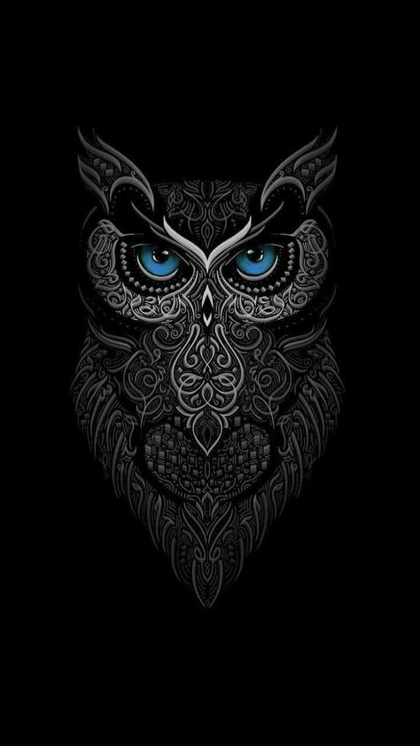 Cool Iphone Wallpaper, Owl Wallpaper Iphone, Iphone Wallpaper 8k, Animal Tattoo Ideas, Cute Owls Wallpaper, Eagle Wallpaper, Android Wallpaper Art, Amoled Wallpapers, Owl Wallpaper