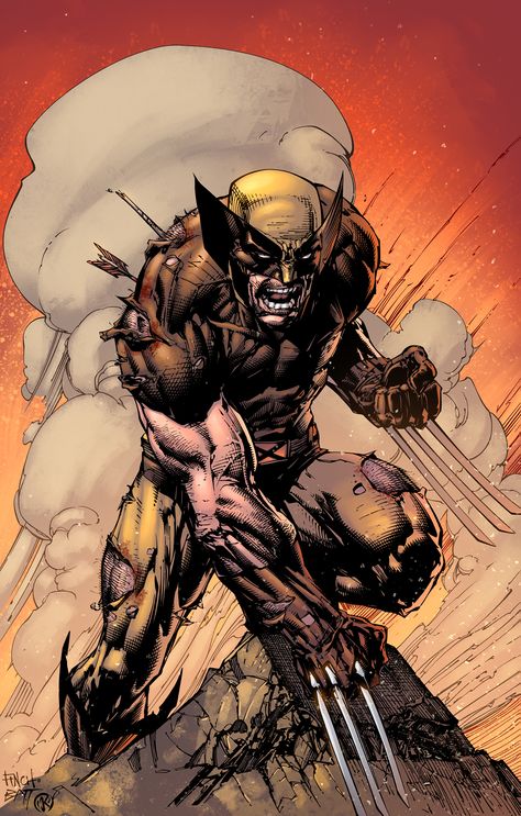 Wolverine Comic Art, Wolverine Artwork, Wolverine Claws, David Finch, Pen Display, Wolverine Comic, Wolverine Art, The Wolverine, Wolverine Hugh Jackman