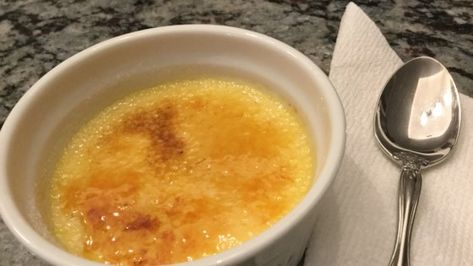 Photo of Instant Pot® Creme Brulee by Susan Cream Brulee, Creme Brulee Recipe, Brulee Recipe, Baked Custard, Creme Brûlée, French Dessert, French Desserts, Food Favorites, Classic Desserts