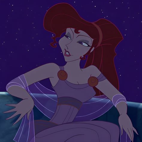 From animated Disney film, “Hercules” (1997). Hercules Disney Megara, Meg And Hercules, Meg From Hercules, Disney Megara, Hercules Megara, Hercules Movie, Hercules 1997, Megara Disney, Megara Hercules