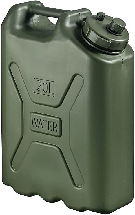 Already a global leader in the design and manufacture of portable fuel and water containers for the marine and consumer markets, Scepter's line of military products are rugged, reliable, and built to last. Tough enough for soldiers, ideal for the outdoor enthusiast, Scepter's military water containers are perfect for camping, emergency management and off-road adventures! Adventure Equipment, Water Storage Containers, Emergency Water, Survival Supplies, Water Container, Water Storage Tanks, Military Design, Gas Cans, Water Containers