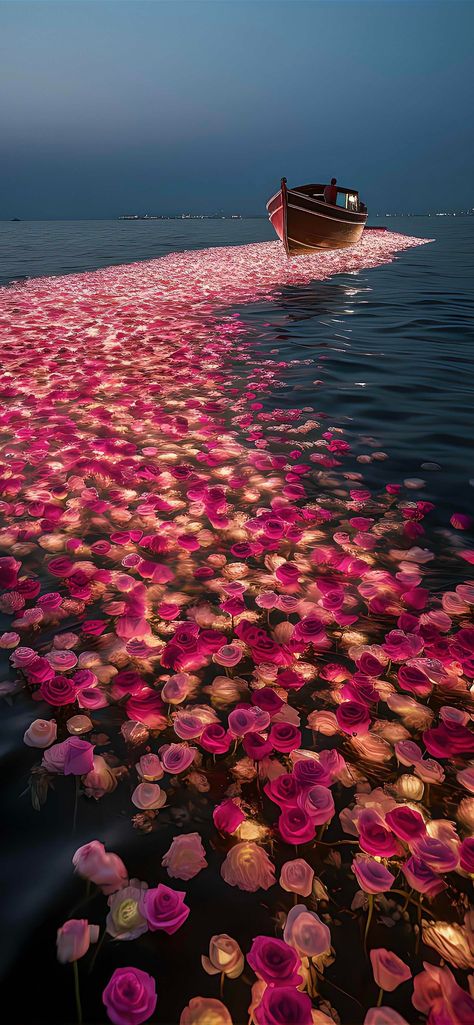 Flowers Floating In Water Aesthetic, Aesthetic Rose Wallpaper Iphone, Red Aesthetic Places, Pink Flowers Aesthetic Vintage, Roses In The Ocean, Photo Asethic, Hi Resolution Wallpaper, Ultra Hd 8k Wallpaper Nature, Cute Asthetic Photos Wallpaper