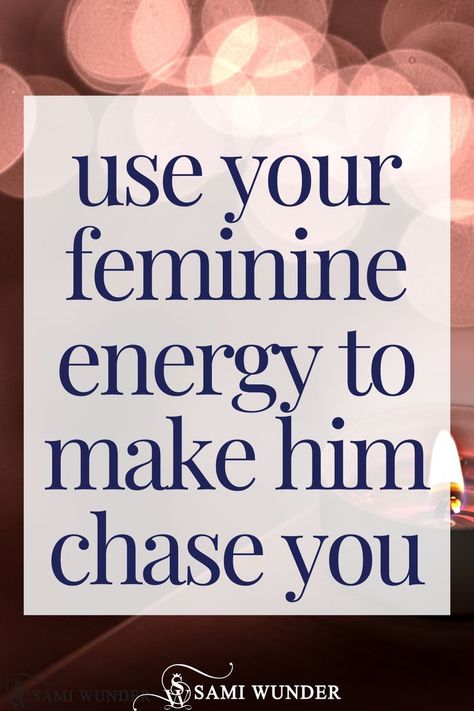 Unlock your full potential as you learn how to make your man chase after you! Dating guru Sami Wunder shows women how to use Feminine Energy to get a high-quality man to chase you. If you’re a successful woman, and you would very much like an amazing man to pursue, to think about you, to crave hearing your voice on the phone, and to want to win your heart and give you the world, then this article is for you. Manifest Romance, Feminine Dating, Life Tricks, Real Relationship Advice, A Successful Woman, Dark Psychology, Successful Woman, Make Him Chase You, Relationship Counselling