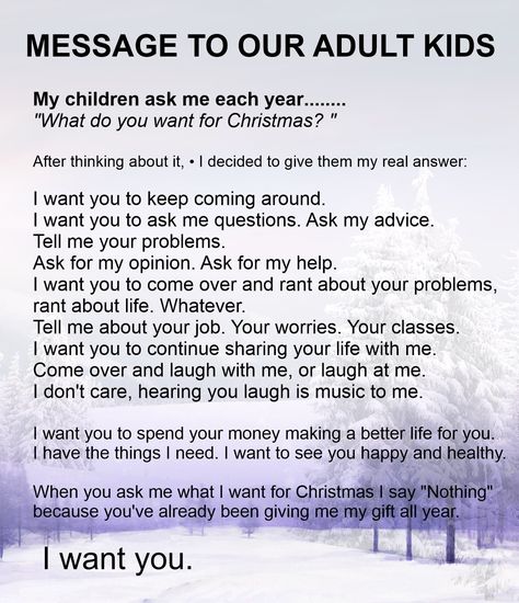 What I Want For Christmas, My Children Quotes, Mothers Love Quotes, Christmas Wish List, Mom Life Quotes, Son Quotes, Christmas Wish, Daughter Quotes, Memories Quotes