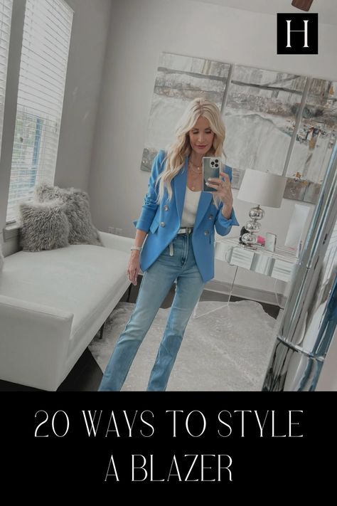 Smythe Blazer Outfit, Satin Blazer Outfits, Denim Blazer Outfit, Ways To Style A Blazer, Style A Blazer, Smythe Blazer, Balmain Blazer, Purple Blazer, Satin Blazer