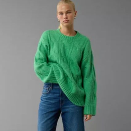 Check this out! ⚡ Kelly Green Sweaters by Kelly Green Me https://www.shopper.com/p/QJaW Kelly Green Sweater, Green Sweaters, Sweater Collection, Cable Knit Sweater, Green Sweater, Puffer Vest, Kelly Green, The Collection, Knit Cardigan