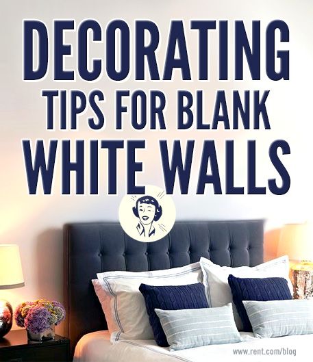 Think of your blank walls as a canvas that you can fill with anything you like. Check out these simple decorating tips for a fun space. Decor For White Walls, Decorate White Walls, Renting Decorating, Simple Decorating, Space Canvas, Apartment Life, Repurposed Items, Canvas Ideas, Blank Space