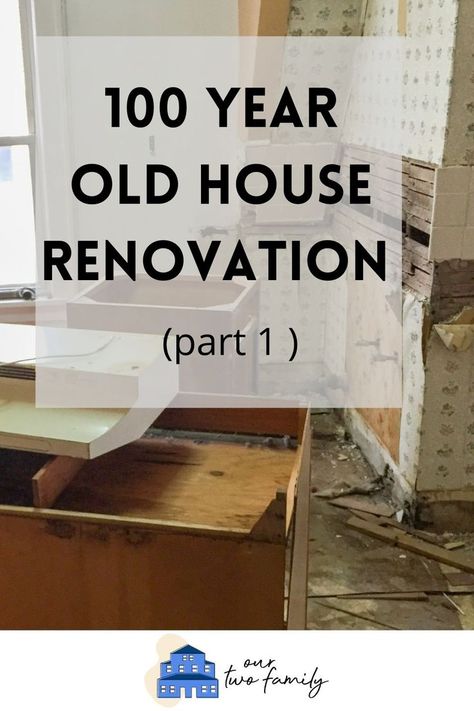 100 year old house renovation 120 Year Old House, 100 Year Old Home Remodel, 1900 Bathroom Remodel, 1925 House Renovation, Remodeling A 1900s Home, Renovating A 1920s House, Old Apartment Renovation, 100 Year Old House Decor, 1900s House Remodel