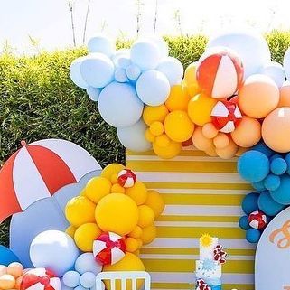 Splish Splash Birthday Party, Splish Splash Party, Gelato Cart, Pool Party Themes, Splash Party, Kids Stationary, Beach Birthday Party, Nephew Birthday, Water Party